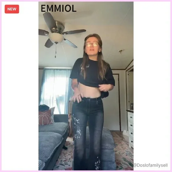 Stretchy Flare Jeans Mid Rise Embroidery Vintage Denim Y2K Retro - Picture 8 of 8